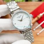 Hot Sale Replica Longines Watch White Dial Stainless Steel Case Stainless Steel Strap Women's Watch 30mm